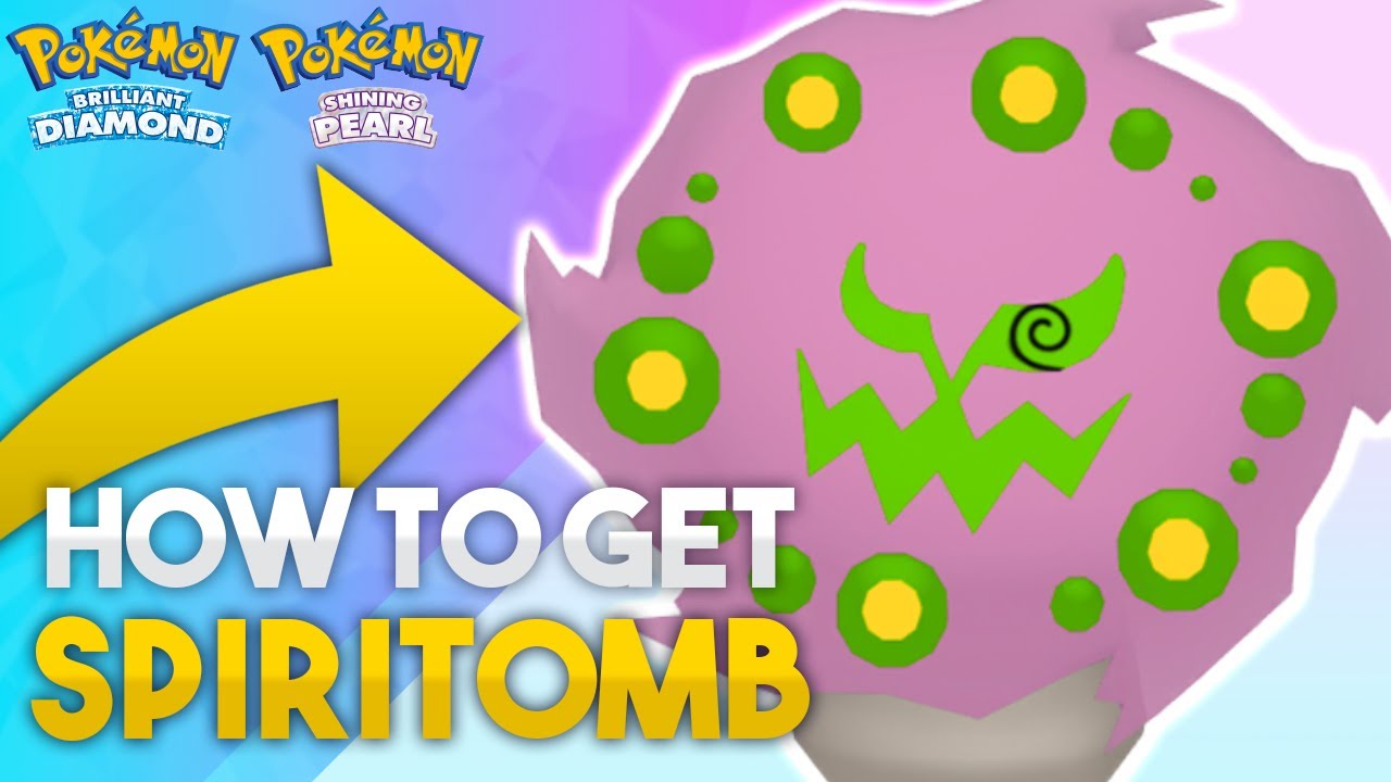 how to get spiritomb in pokemon diamond